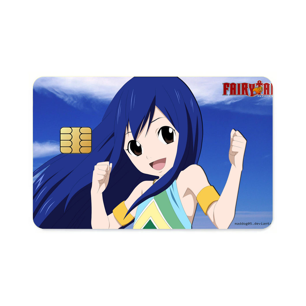 Fairy Tail Wendy Marvell  Credit Card Skins (4-in-1 Pack)