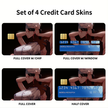 Load image into Gallery viewer, Falling Devil - Chainsaw Man  Credit Card Skins (4-in-1 Pack)

