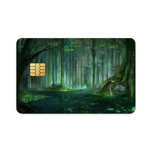 Load image into Gallery viewer, Fantasy Forest Credit Card Skins (4-in-1 Pack)
