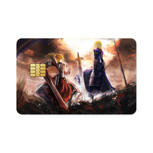 Load image into Gallery viewer, Fate/Apocrypha Artoria and Mordred Credit Card Skins (4-in-1 Pack)
