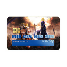 Load image into Gallery viewer, Fate/Apocrypha Artoria and Mordred Credit Card Skins (4-in-1 Pack)
