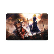 Load image into Gallery viewer, Fate/Apocrypha Artoria and Mordred Credit Card Skins (4-in-1 Pack)
