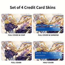 Load image into Gallery viewer, Fate/Apocrypha Ruler  Credit Card Skins (4-in-1 Pack)
