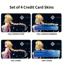 Load image into Gallery viewer, Fate/Apocrypha Ruler, Ruler  Credit Card Skins (4-in-1 Pack)
