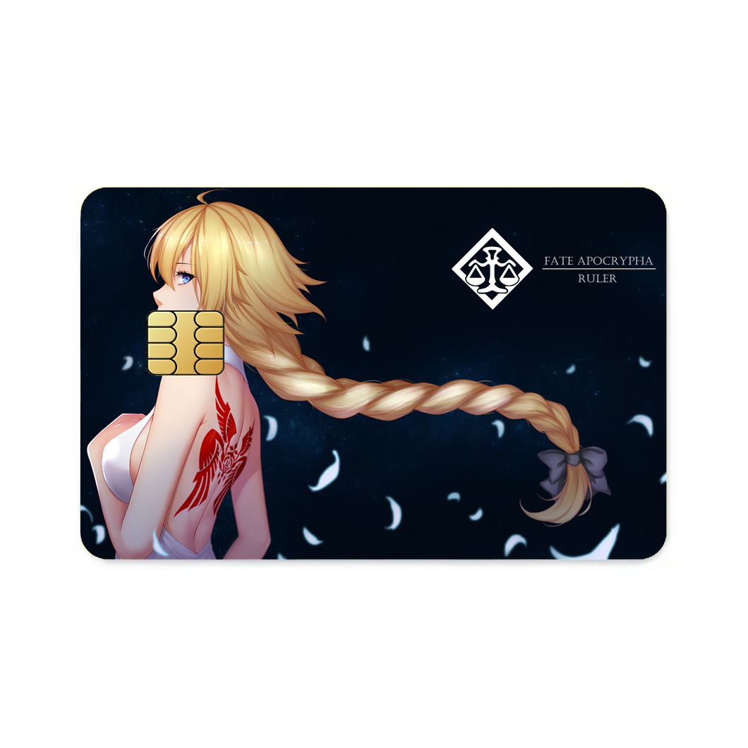 Fate/Apocrypha Ruler, Ruler  Credit Card Skins (4-in-1 Pack)