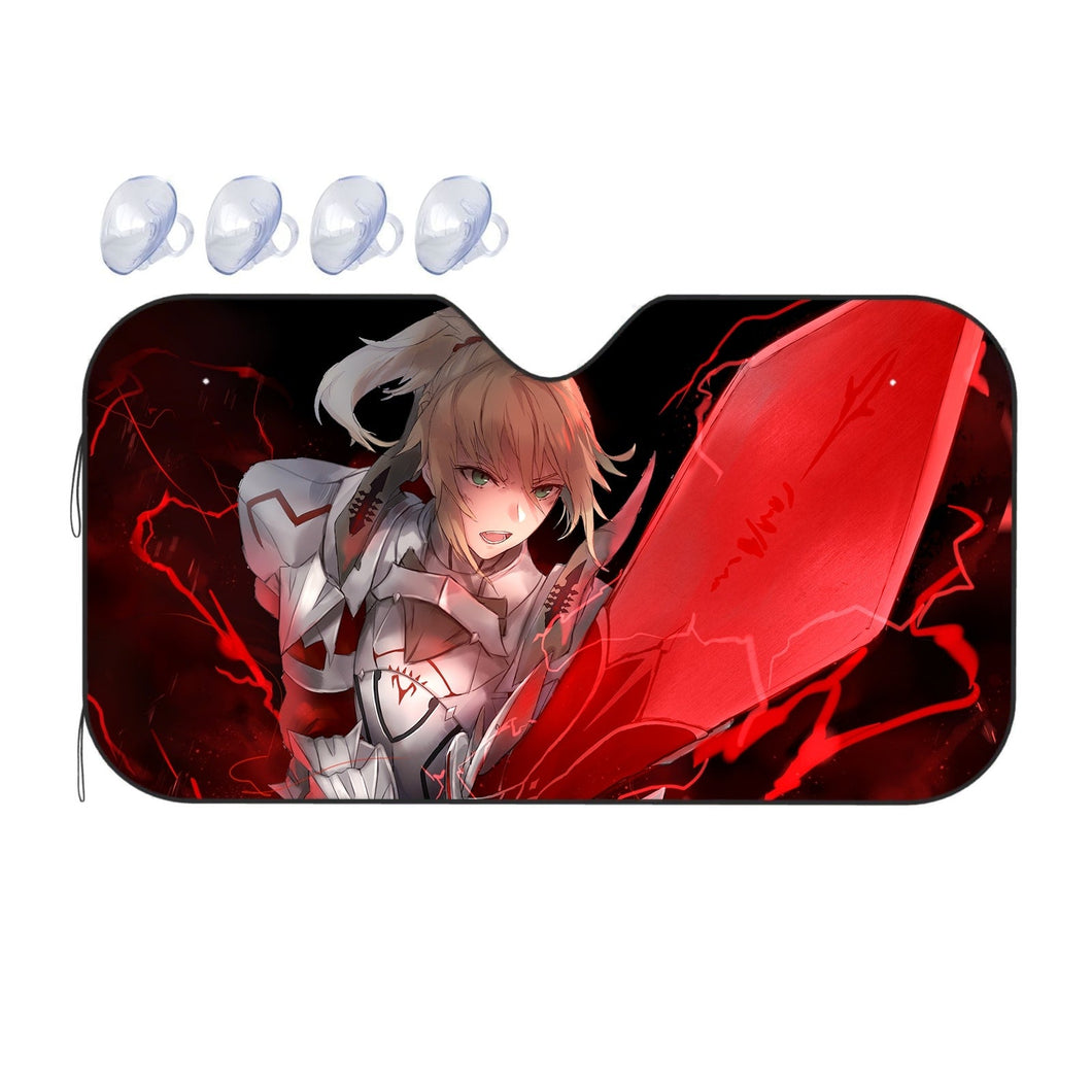Fate/Apocrypha Saber Of Red  Car Sunshade