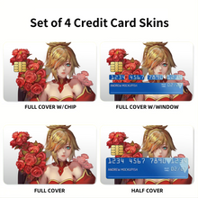 Load image into Gallery viewer, Fate/Apocrypha Saber Of Red  Credit Card Skins (4-in-1 Pack)
