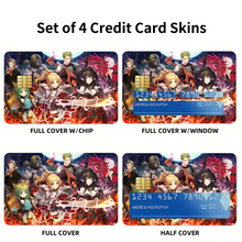 Load image into Gallery viewer, Fate/Apocrypha Saber Of Red  Credit Card Skins (4-in-1 Pack)
