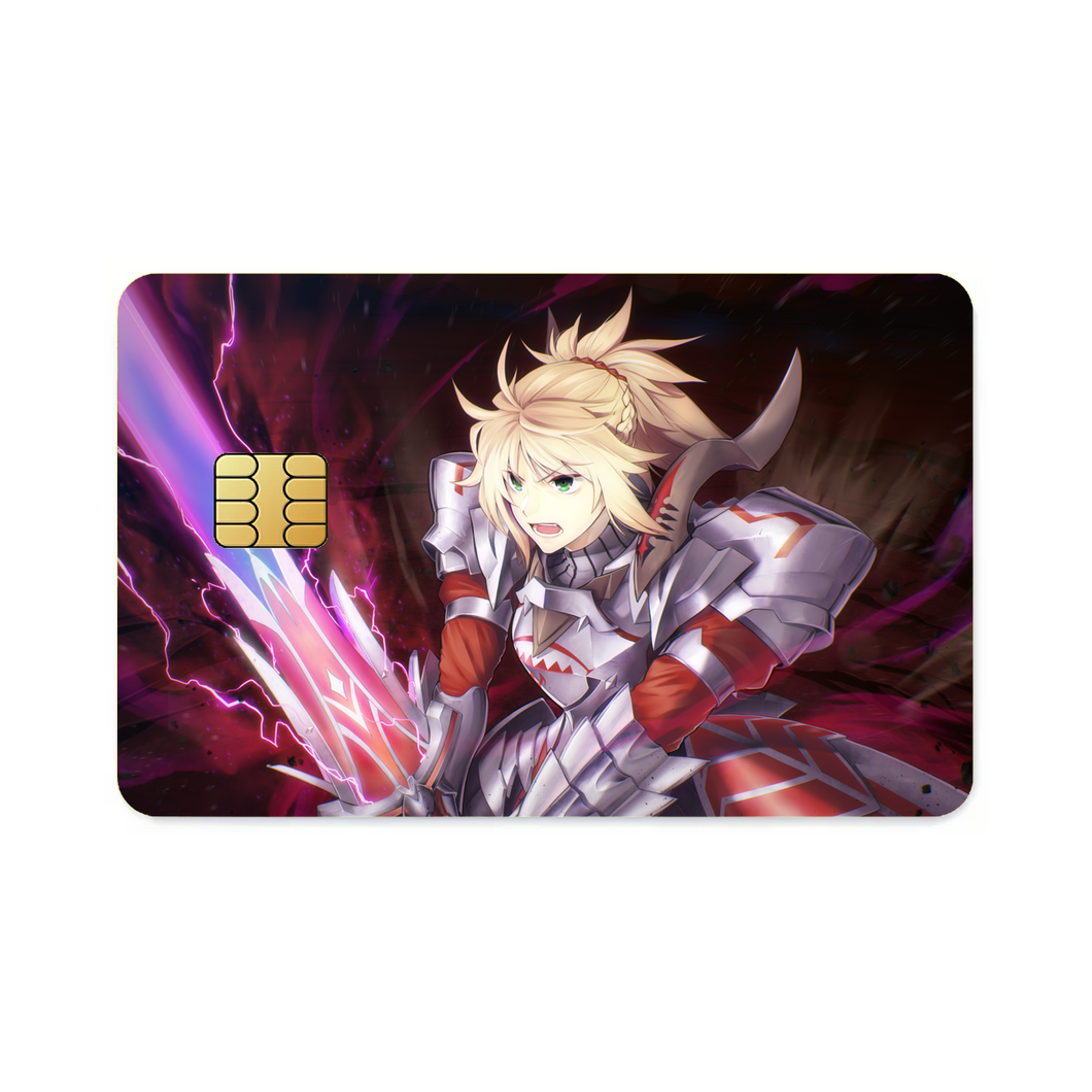 Fate/Apocrypha Saber Of Red  Credit Card Skins (4-in-1 Pack)