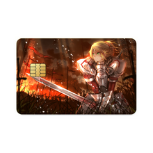 Load image into Gallery viewer, Fate/Apocrypha Saber Of Red  Credit Card Skins (4-in-1 Pack)
