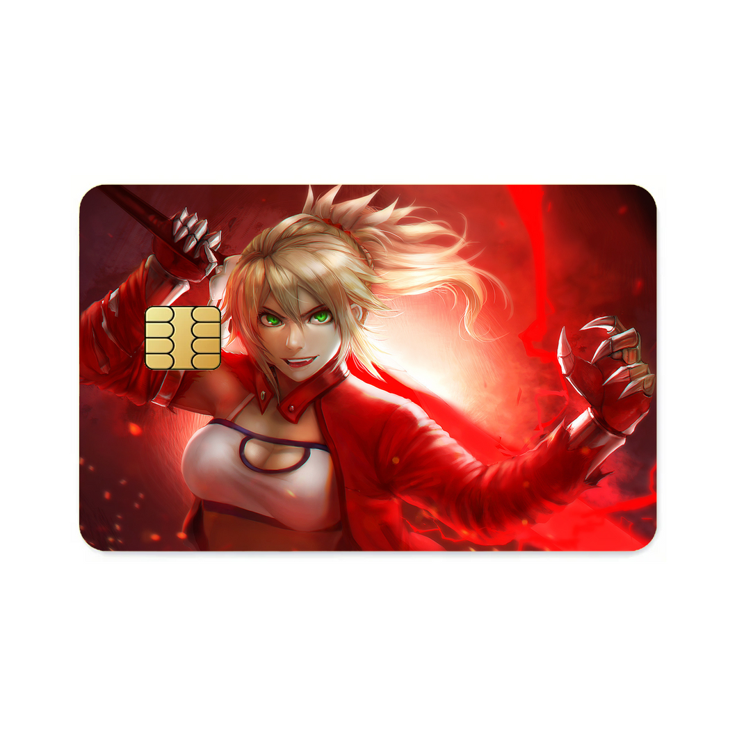 Fate/Apocrypha Saber Of Red  Credit Card Skins (4-in-1 Pack)