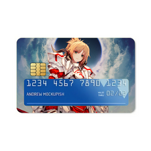 Load image into Gallery viewer, Fate/Apocrypha Saber Of Red  Credit Card Skins (4-in-1 Pack)
