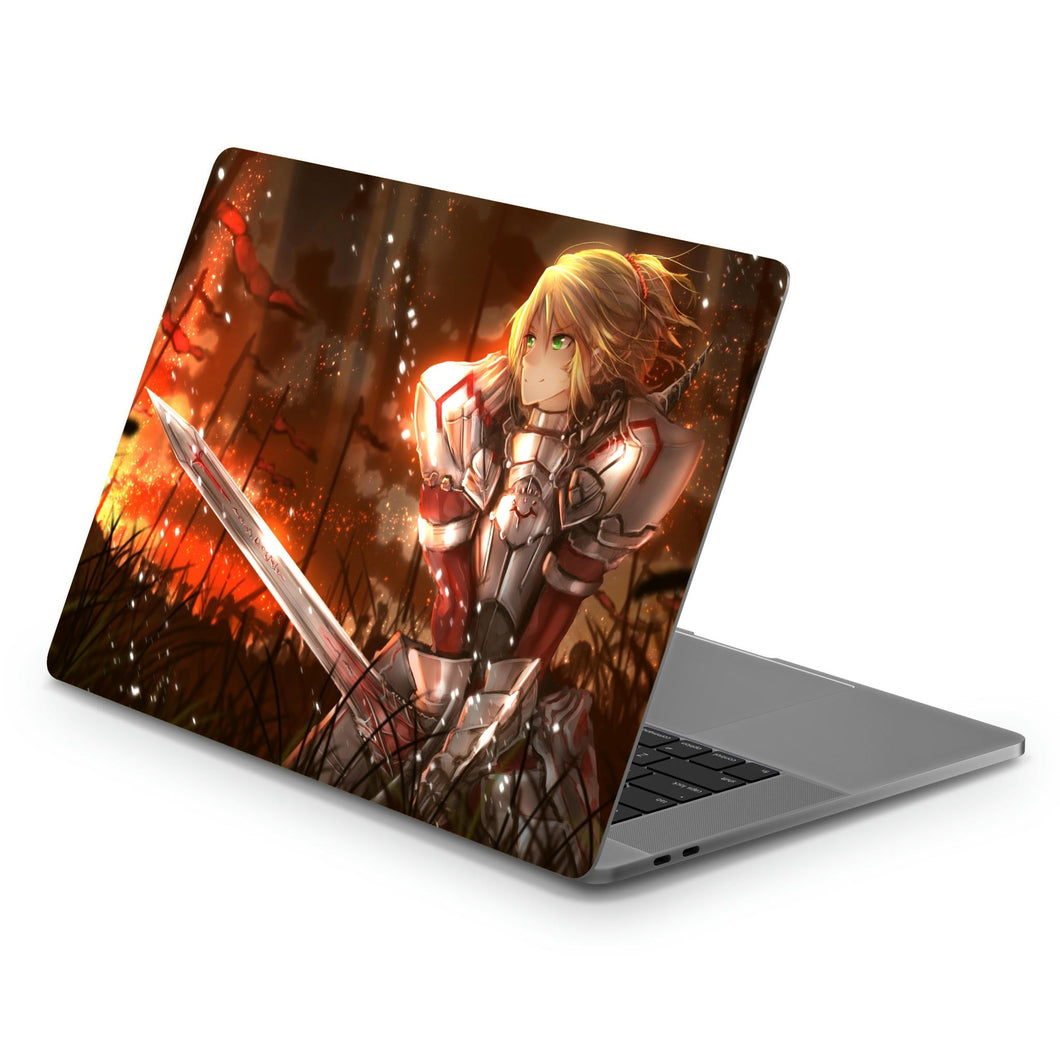 Fate/Apocrypha Saber Of Red  Macbook Skin