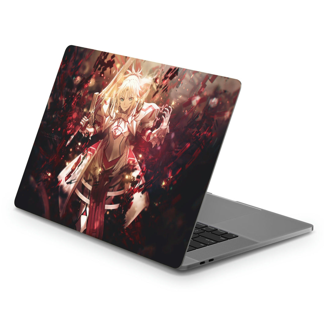 Fate/Apocrypha Saber Of Red  Macbook Skin