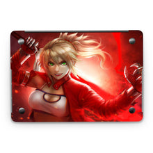 Load image into Gallery viewer, Fate/Apocrypha Saber Of Red  Macbook Skin
