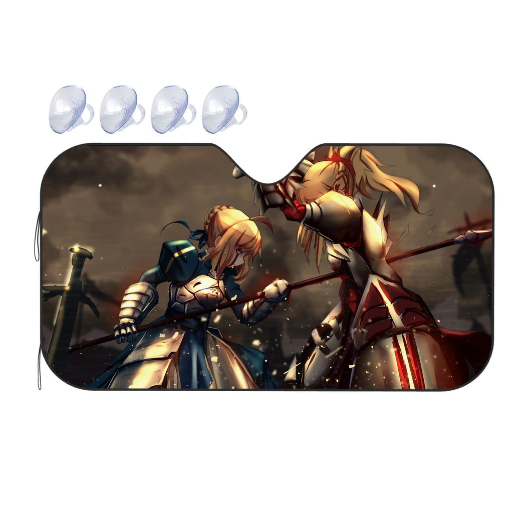 Fate/Apocrypha Saber, Saber Of Red  Car Sunshade