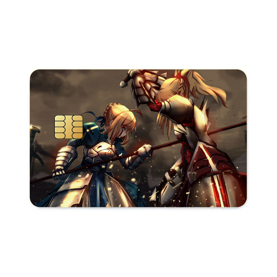 Fate/Apocrypha Saber, Saber Of Red  Credit Card Skins (4-in-1 Pack)