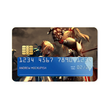 Load image into Gallery viewer, Fate/Apocrypha Saber, Saber Of Red  Credit Card Skins (4-in-1 Pack)
