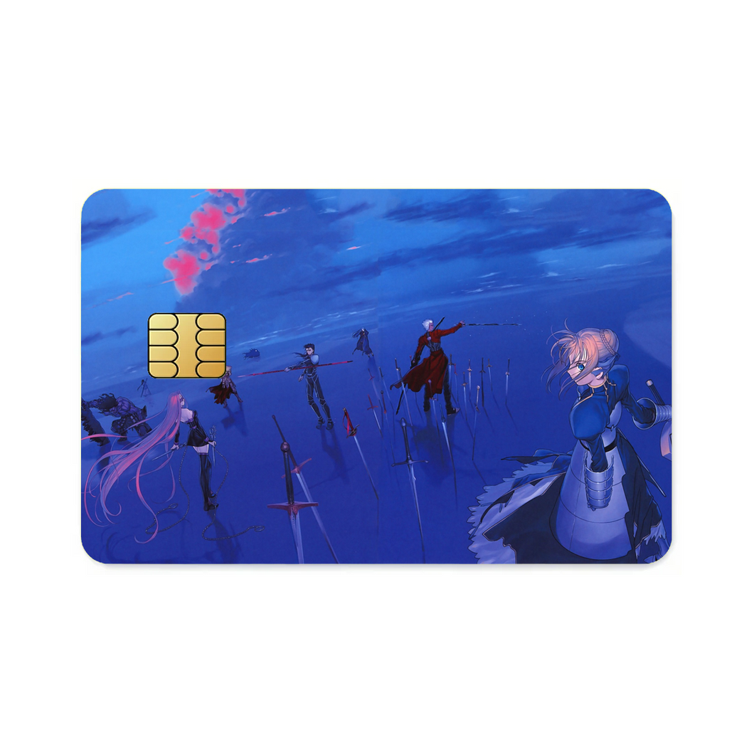 Fate/Stay Night  Credit Card Skins (4-in-1 Pack)