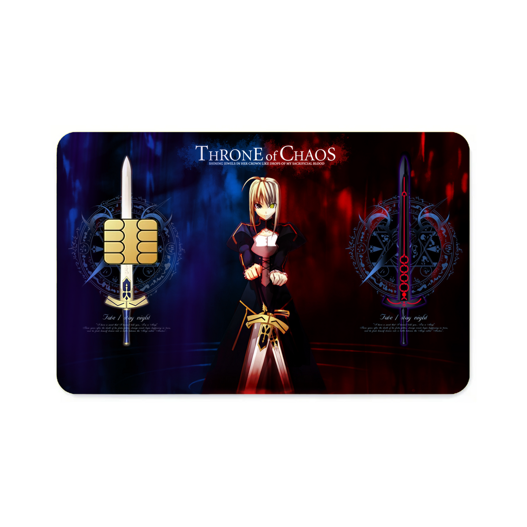 Fate/Stay Night  Credit Card Skins (4-in-1 Pack)