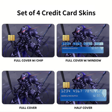 Load image into Gallery viewer, Fate/Zero  Credit Card Skins (4-in-1 Pack)
