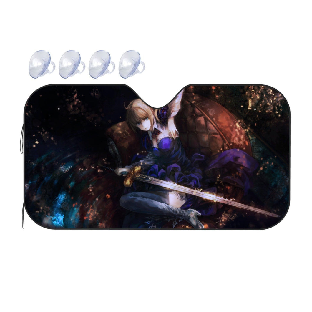 Fate/Zero Saber  Car Sunshade
