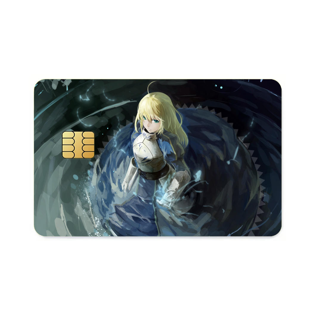 Fate/Zero Saber  Credit Card Skins (4-in-1 Pack)