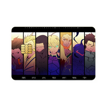 Load image into Gallery viewer, Fate/Zero Saber, Gilgamesh, Rider  Credit Card Skins (4-in-1 Pack)
