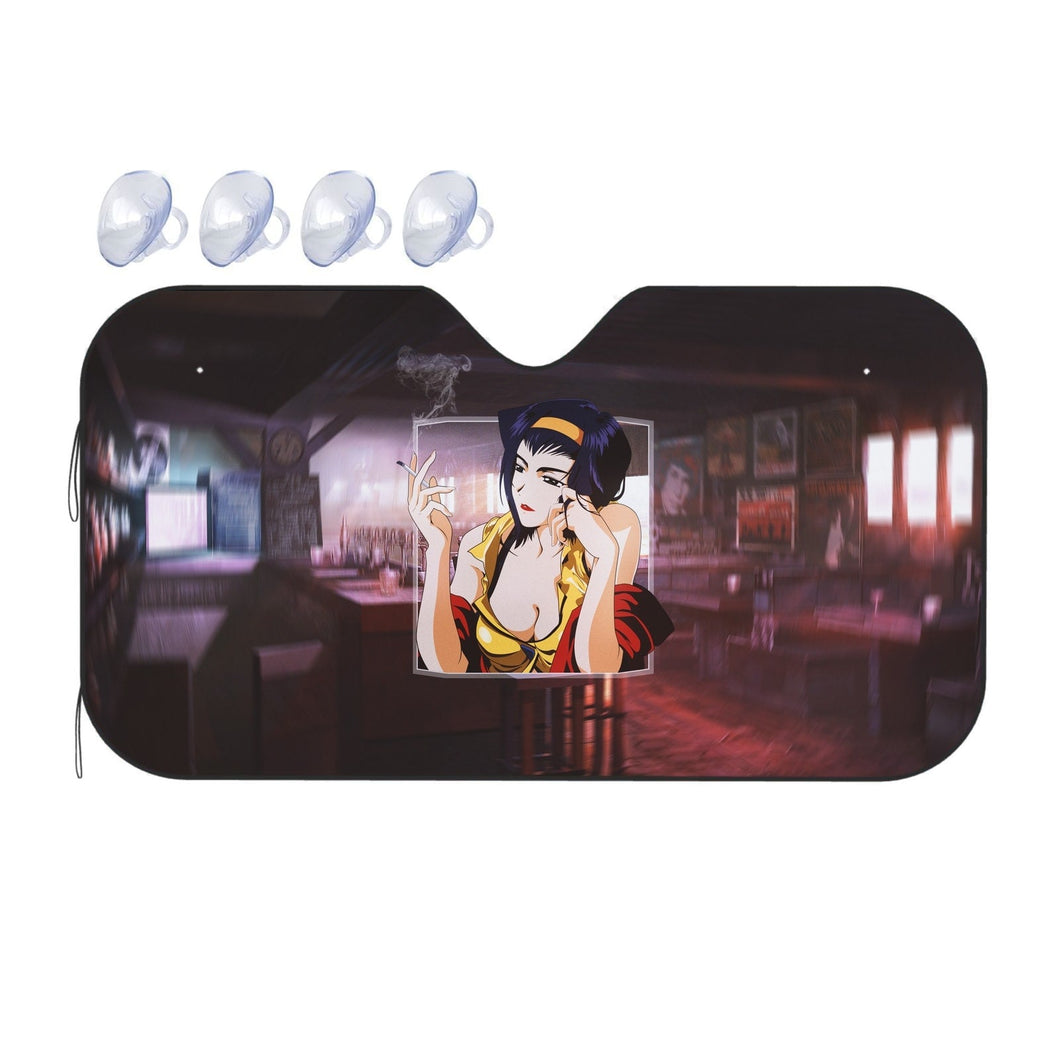 Faye Valentine  Car Sunshade