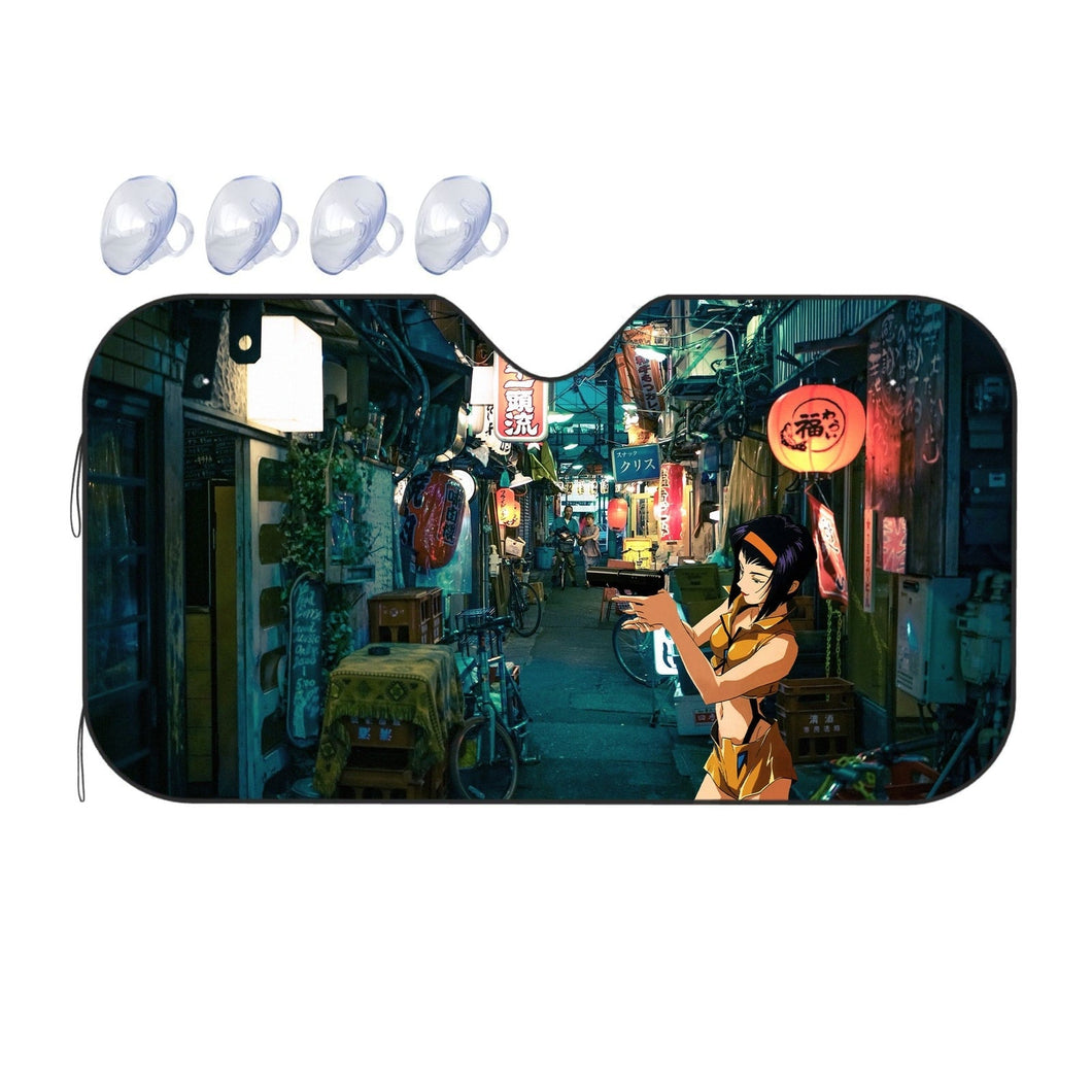 Faye Valentine  Car Sunshade