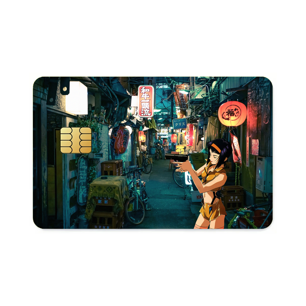 Faye Valentine  Credit Card Skins (4-in-1 Pack)