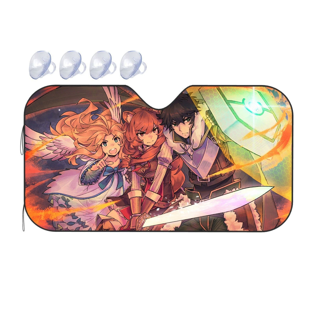 Fight Back  Car Sunshade