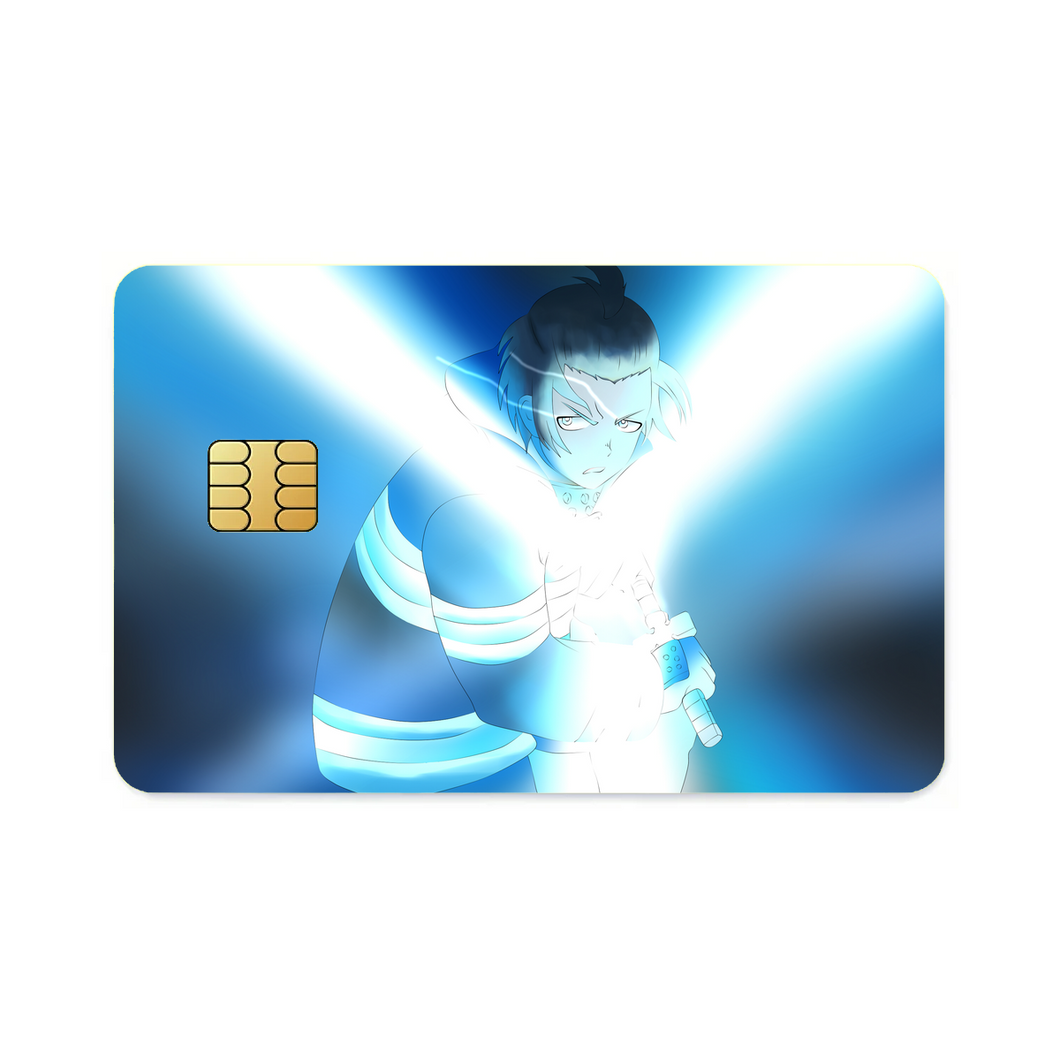 Fire Force Arthur Boyle  Credit Card Skins (4-in-1 Pack)