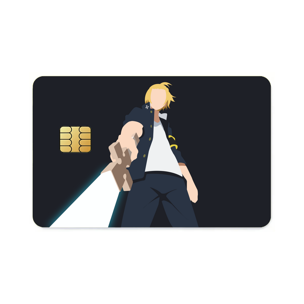 Fire Force Arthur Boyle  Credit Card Skins (4-in-1 Pack)