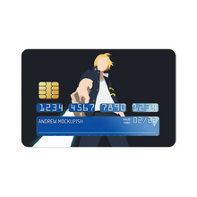 Load image into Gallery viewer, Fire Force Arthur Boyle  Credit Card Skins (4-in-1 Pack)
