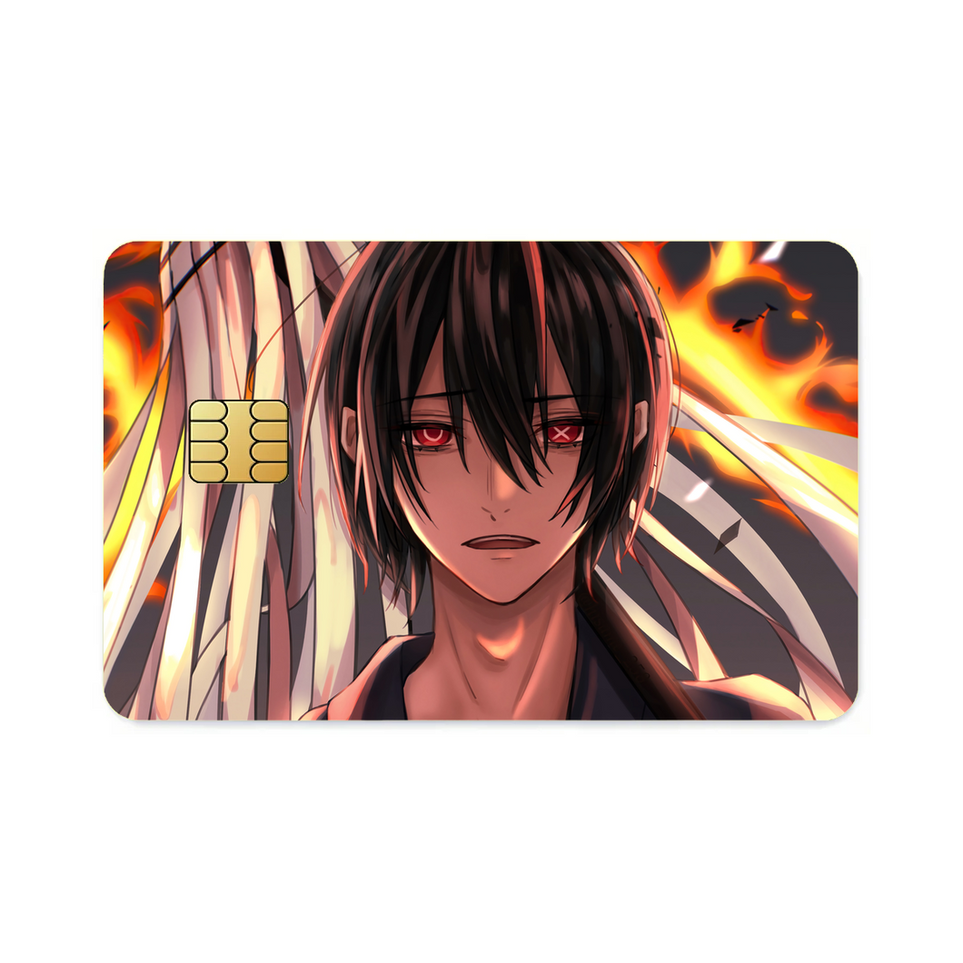 Fire Force Benimaru Shinmon  Credit Card Skins (4-in-1 Pack)