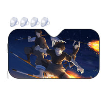 Load image into Gallery viewer, Fire Force  Car Sunshade
