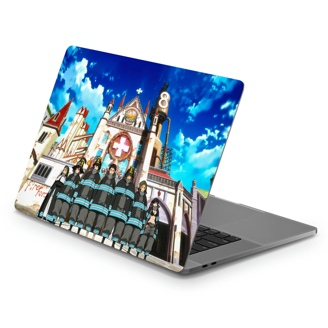 Fire Force  Macbook Skin