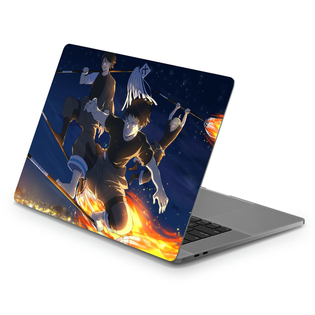 Fire Force  Macbook Skin