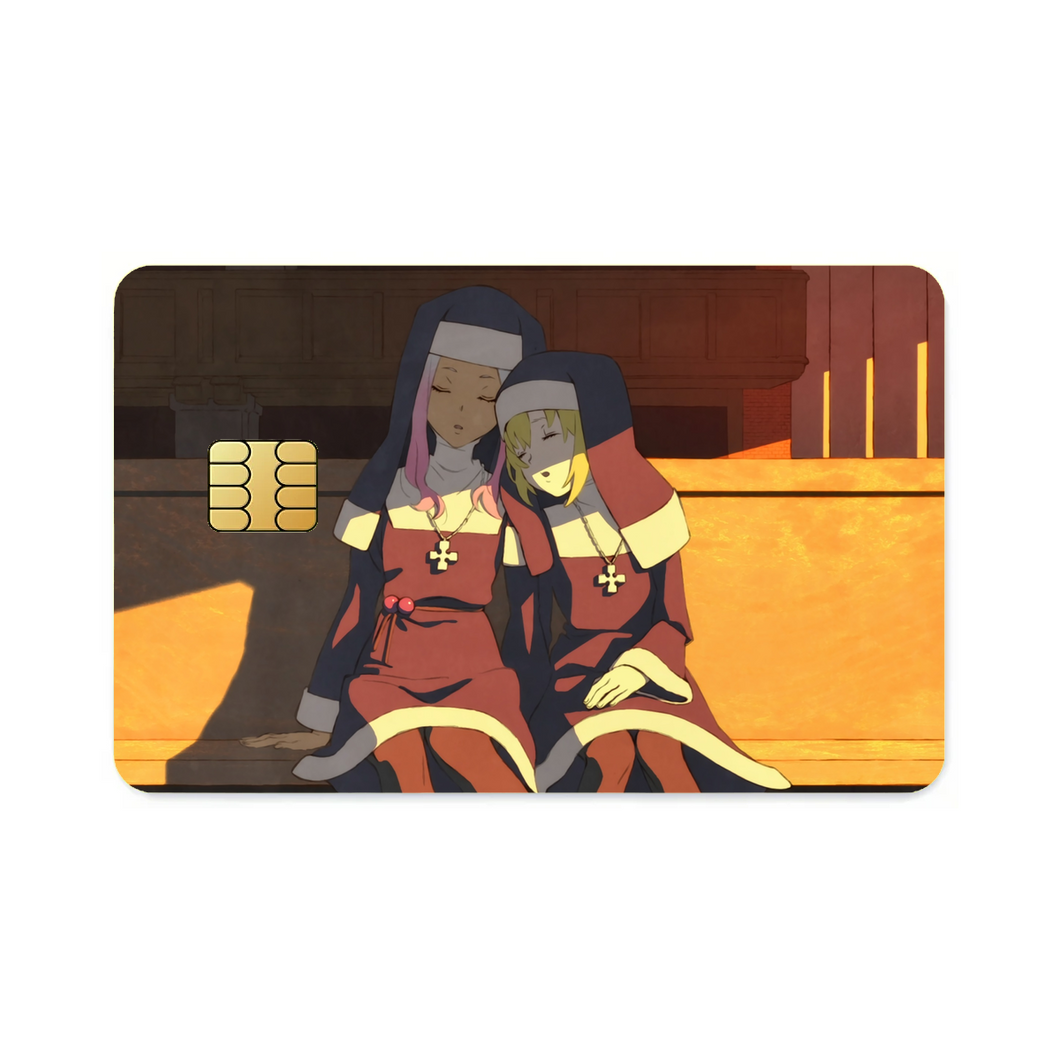 Fire Force Iris, Hibana  Credit Card Skins (4-in-1 Pack)