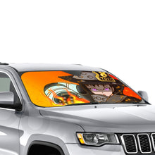 Load image into Gallery viewer, Fire Force Maki Oze  Car Sunshade
