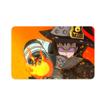 Load image into Gallery viewer, Fire Force Maki Oze  Credit Card Skins (4-in-1 Pack)
