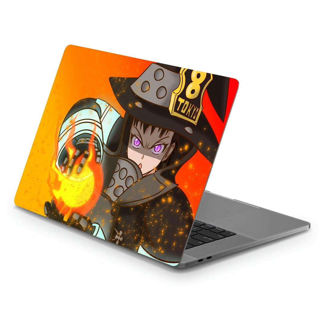Fire Force Maki Oze  Macbook Skin