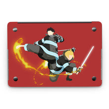 Load image into Gallery viewer, Fire Force Minimalistfor Desktop  Macbook Skin
