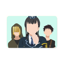 Load image into Gallery viewer, Fire Force Shinra Kusakabe, Arthur Boyle, Maki Oze  Credit Card Skins (4-in-1 Pack)

