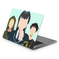Fire Force Shinra Kusakabe, Arthur Boyle, Maki Oze  Macbook Skin