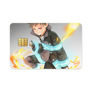 Fire Force Shinra Kusakabe  Credit Card Skins (4-in-1 Pack)