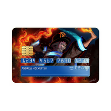 Load image into Gallery viewer, Fire Force Shinra Kusakabe  Credit Card Skins (4-in-1 Pack)
