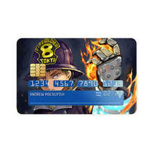 Load image into Gallery viewer, Fire Force Shinra Kusakabe  Credit Card Skins (4-in-1 Pack)
