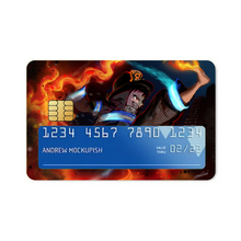 Load image into Gallery viewer, Fire Force Shinra Kusakabe  Credit Card Skins (4-in-1 Pack)
